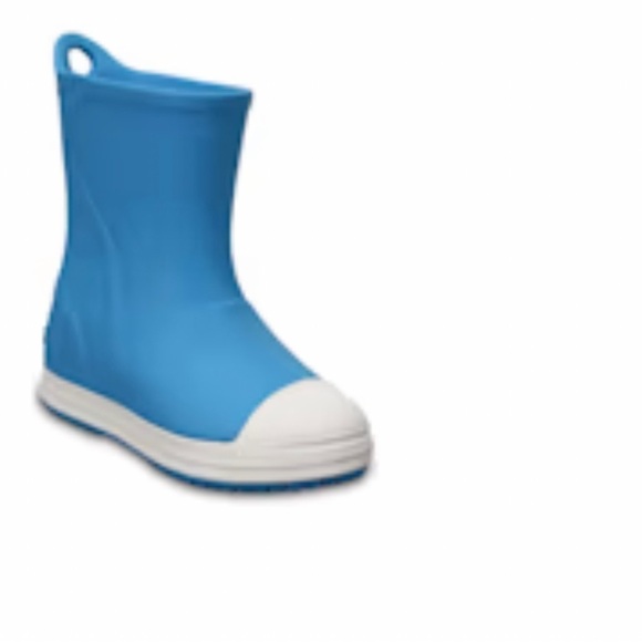 Kids' Crocs Bump It Rain Boot Sky Blue - Picture 1 of 15